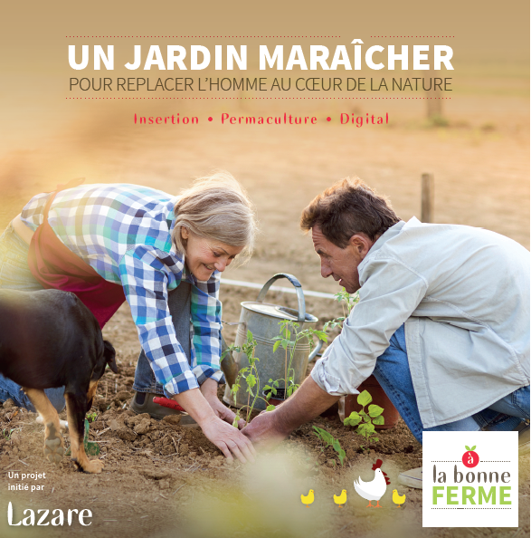 Inauguration d'un jardin maraicher 