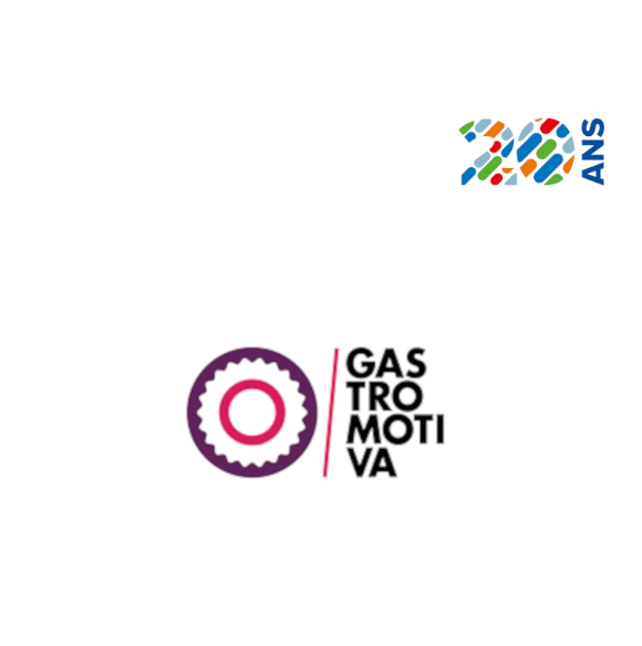 Logo Gastromotiva 20 ans