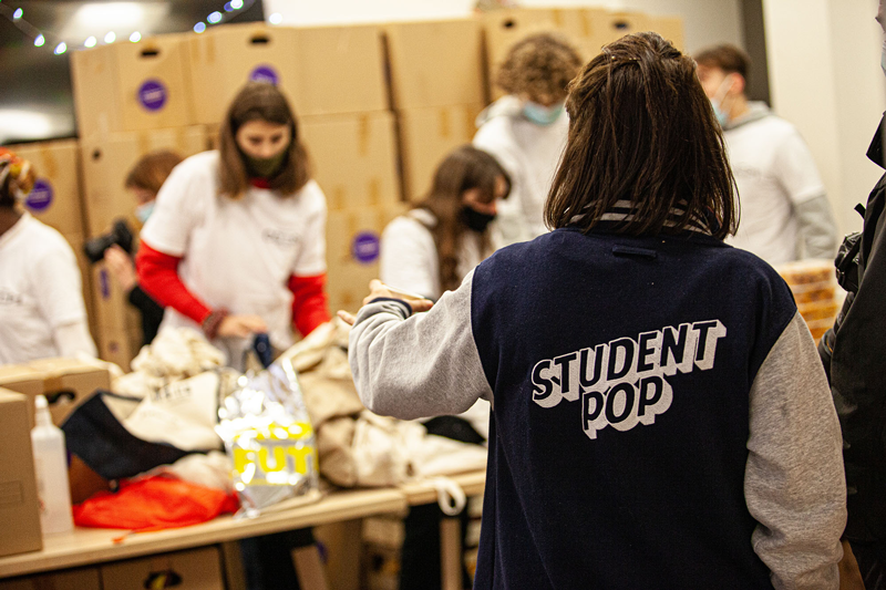 Distribution STUDENTPOP